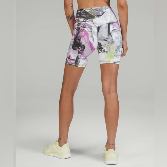 Lululemon Throwback Align High-Rise Short 6” Unicorn Print – Rare Release Sz 4 - Picture 1 of 8